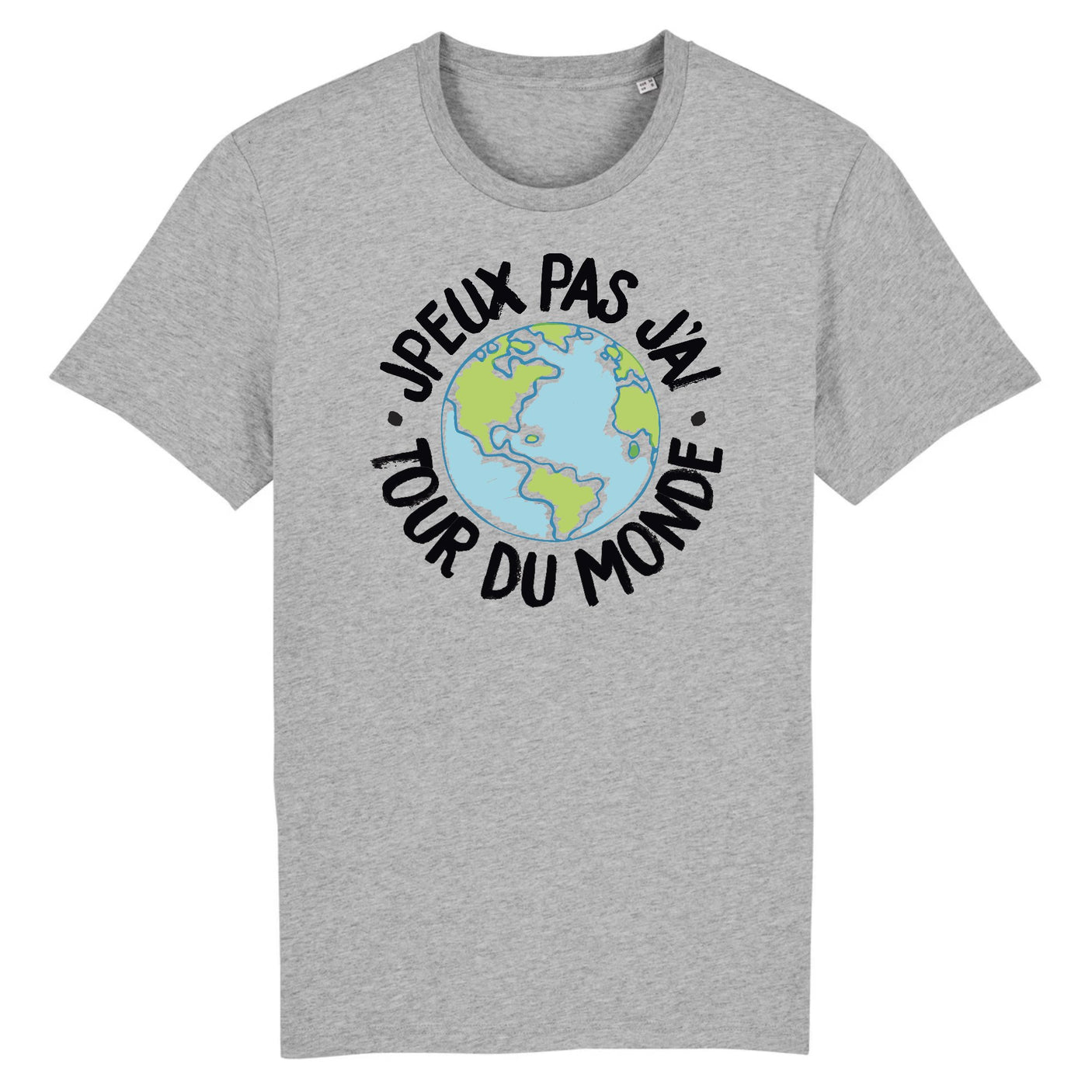 T-Shirt Homme J'peux pas j'ai tour du monde