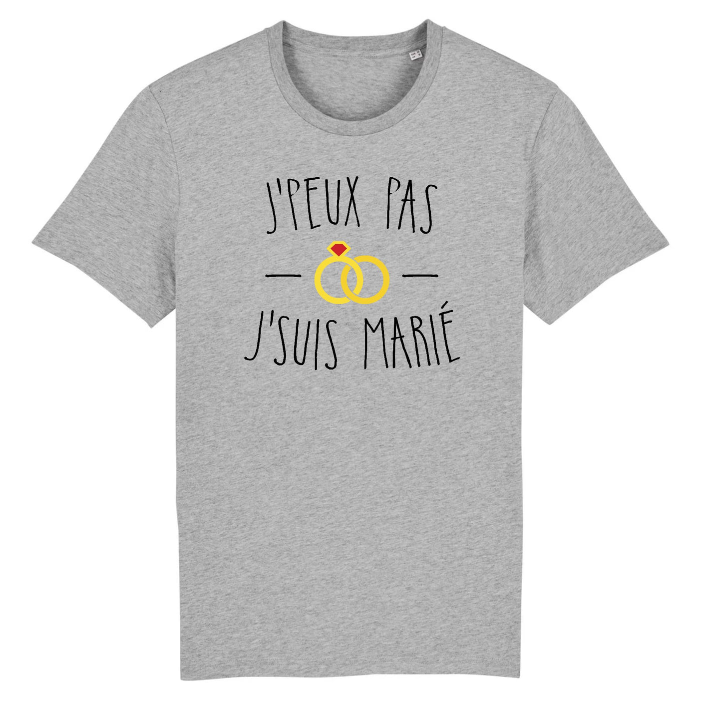 T-Shirt Homme J'peux pas j'suis marié