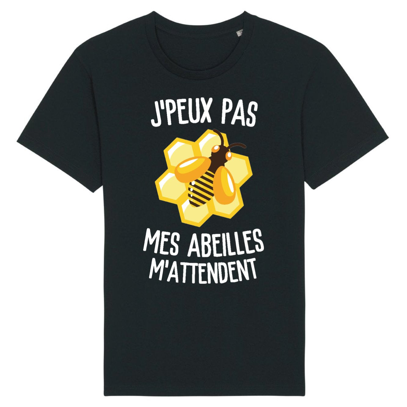 T-Shirt Homme J'peux pas mes abeilles m'attendent