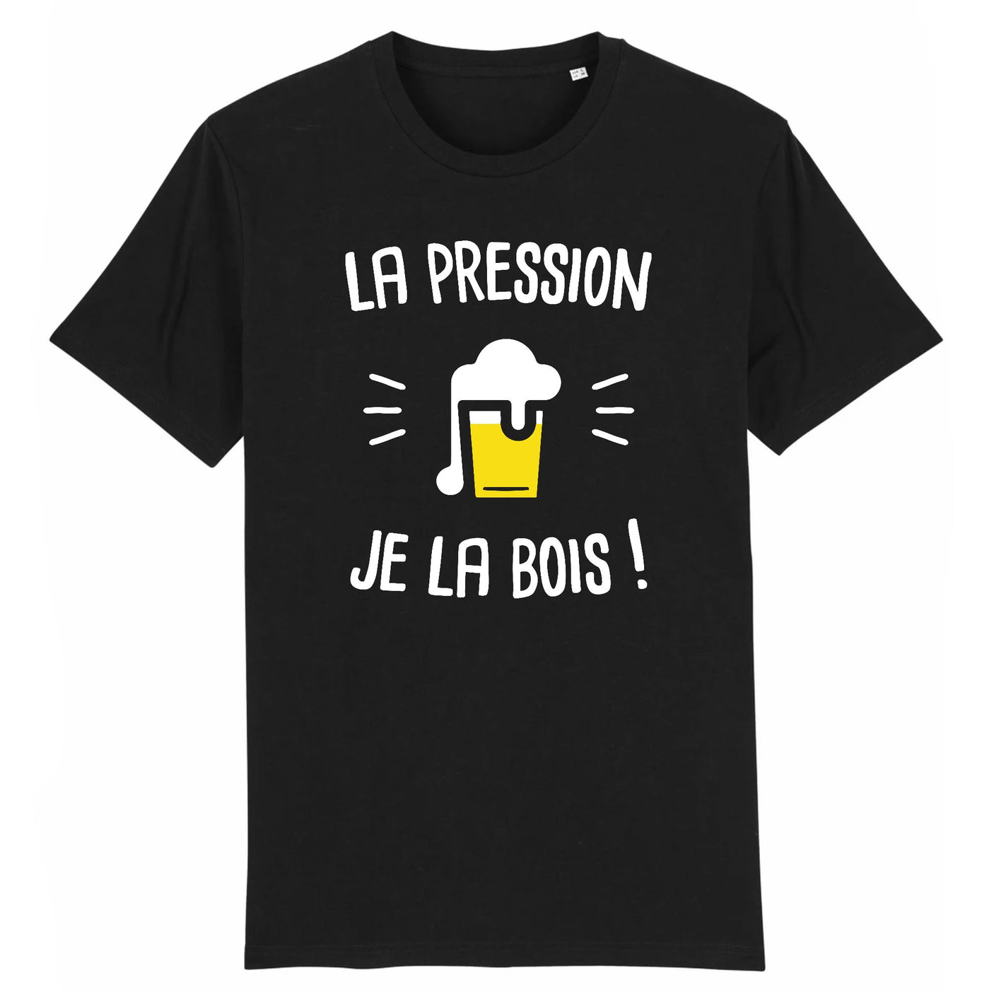T-Shirt Homme La pression je la bois
