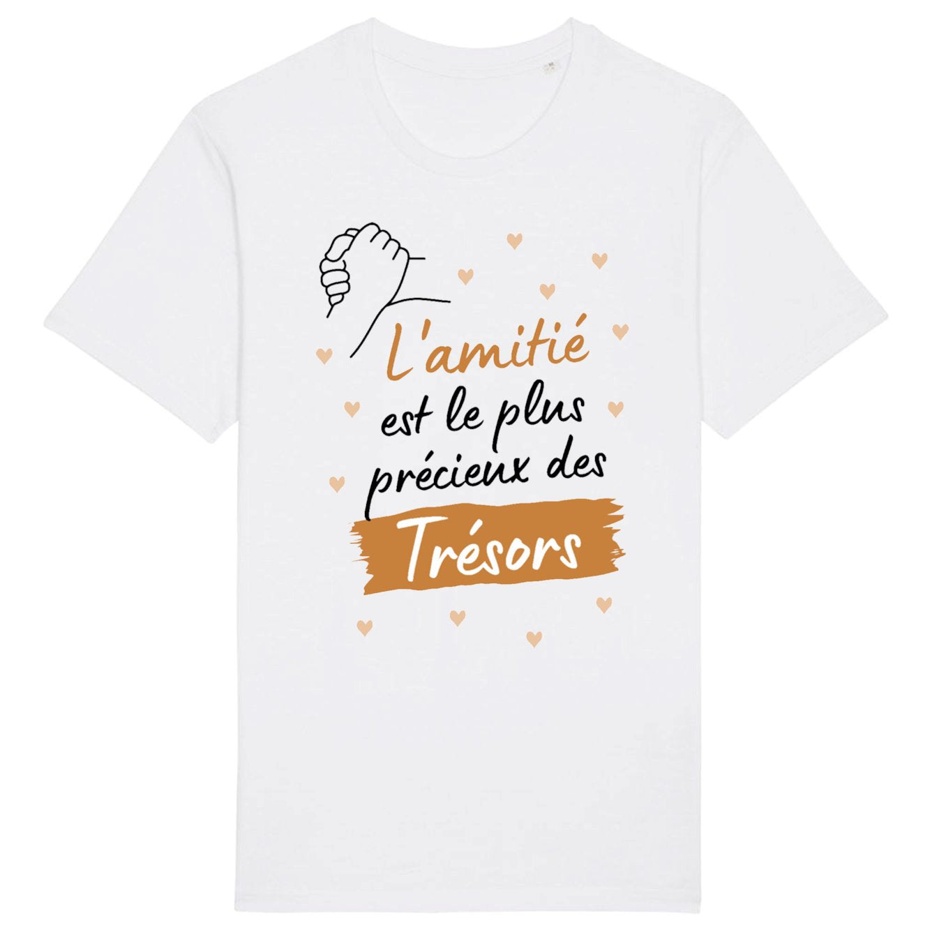 T-Shirt Homme L'amitié le plus précieux des trésors