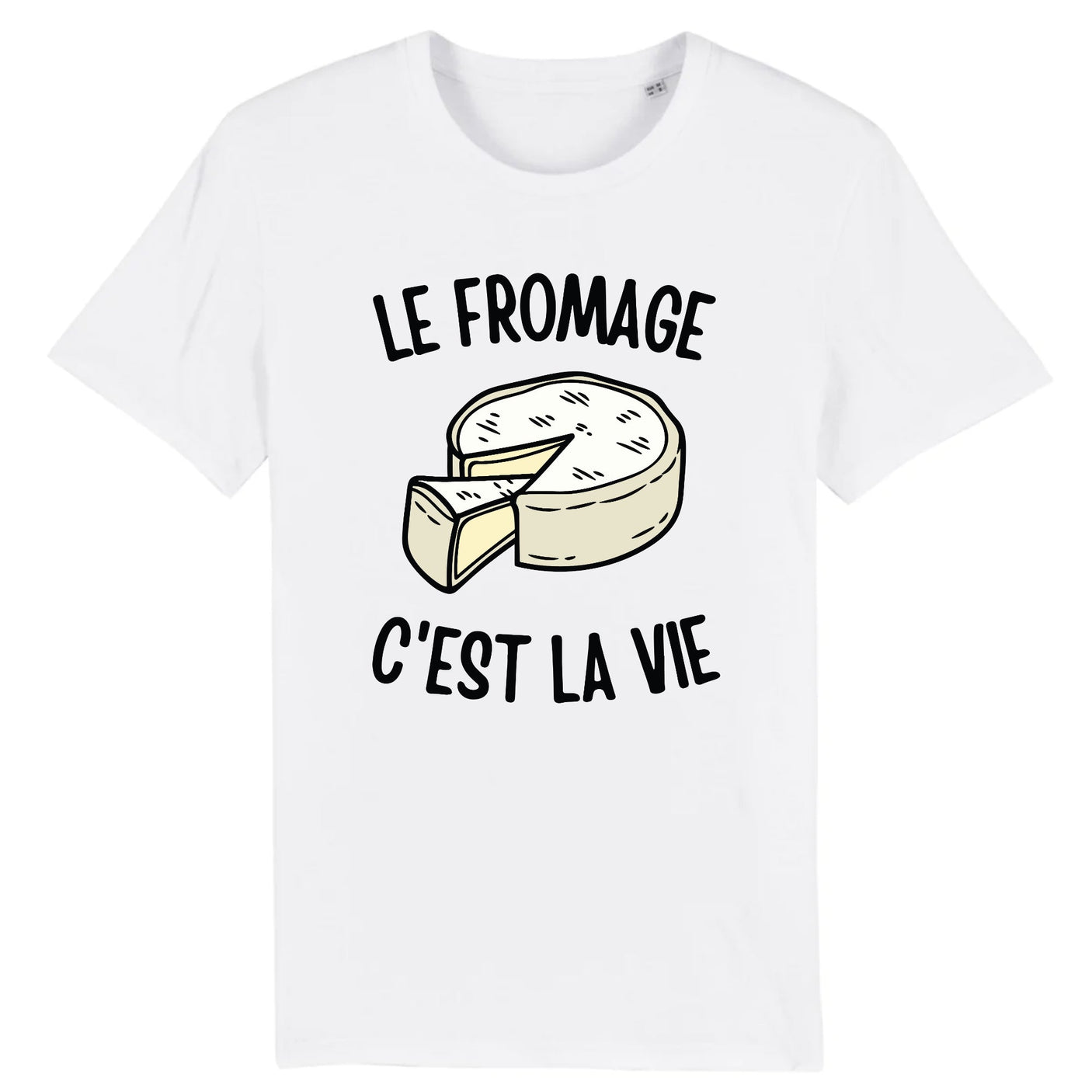 T-Shirt Homme Le fromage c'est la vie