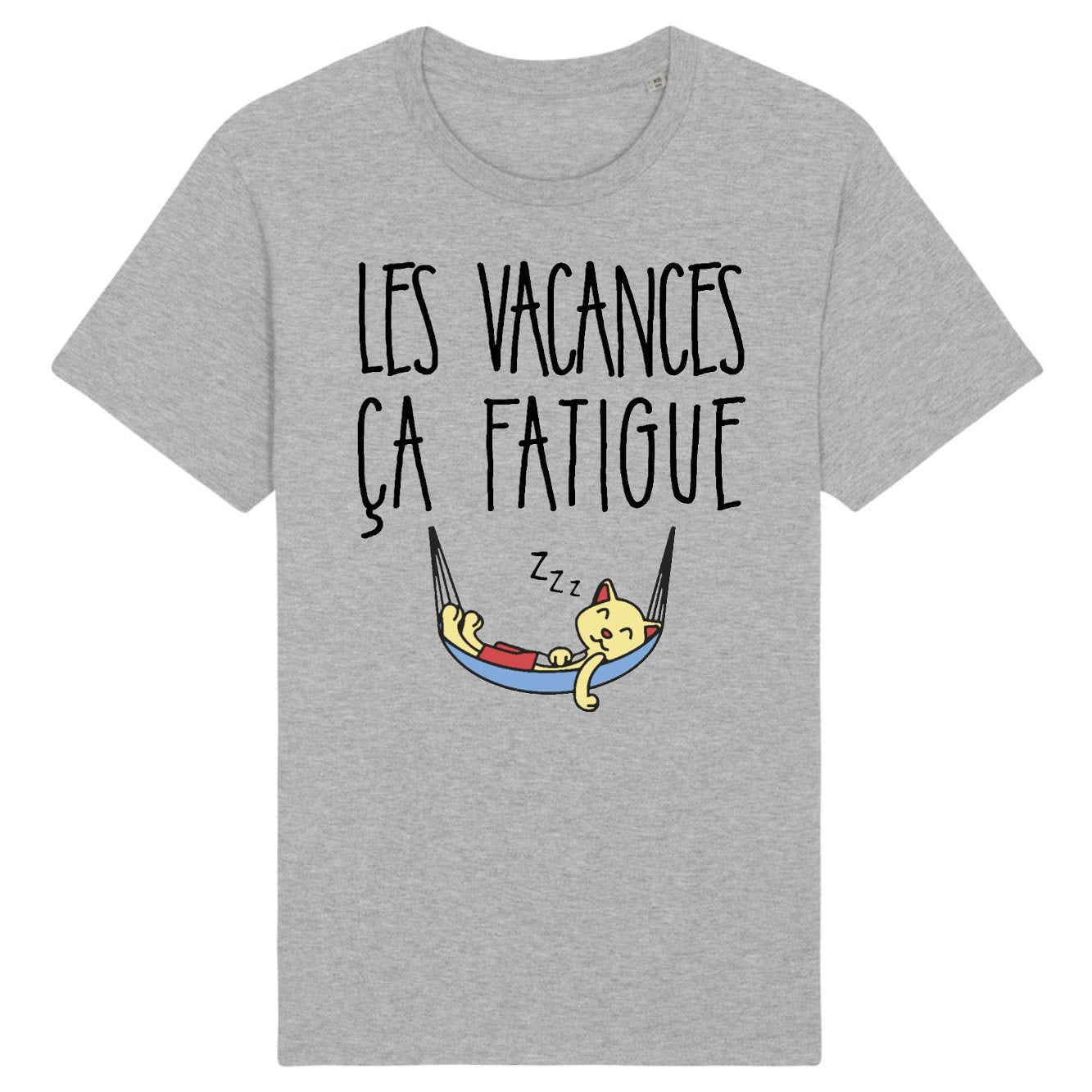 T-Shirt Homme Les vacances ça fatigue