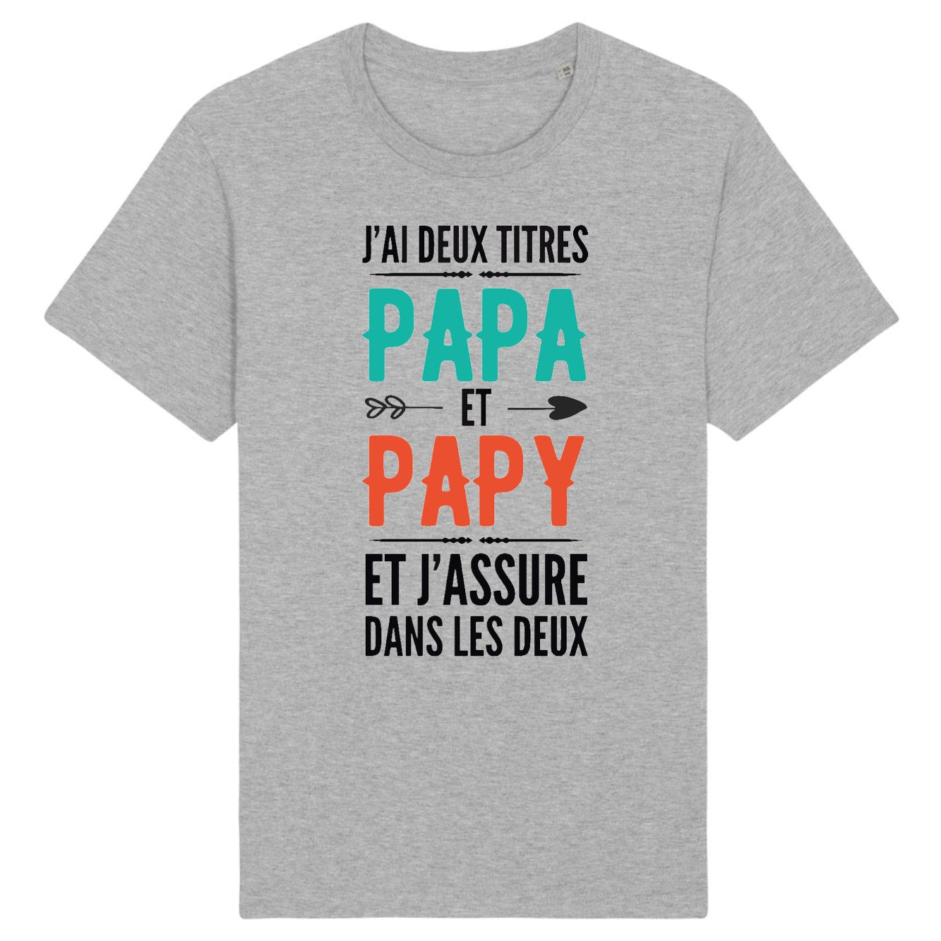 T-Shirt Homme Papa et papy