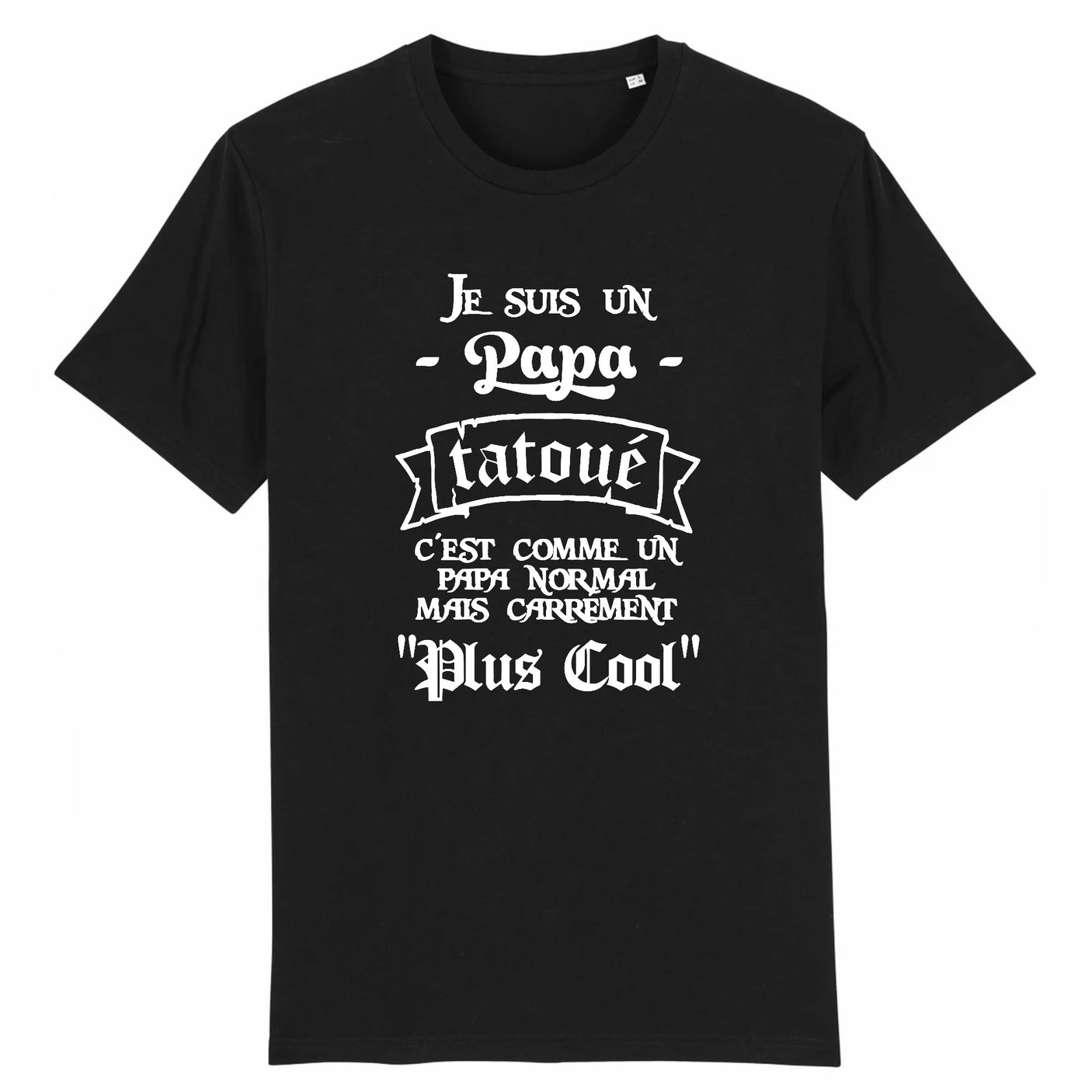 T-Shirt Homme Papa tatoué