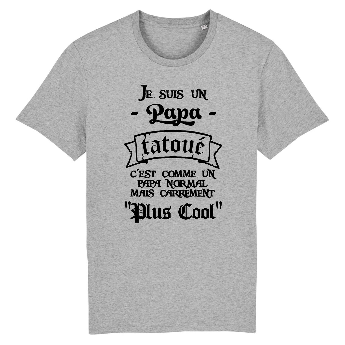 T-Shirt Homme Papa tatoué