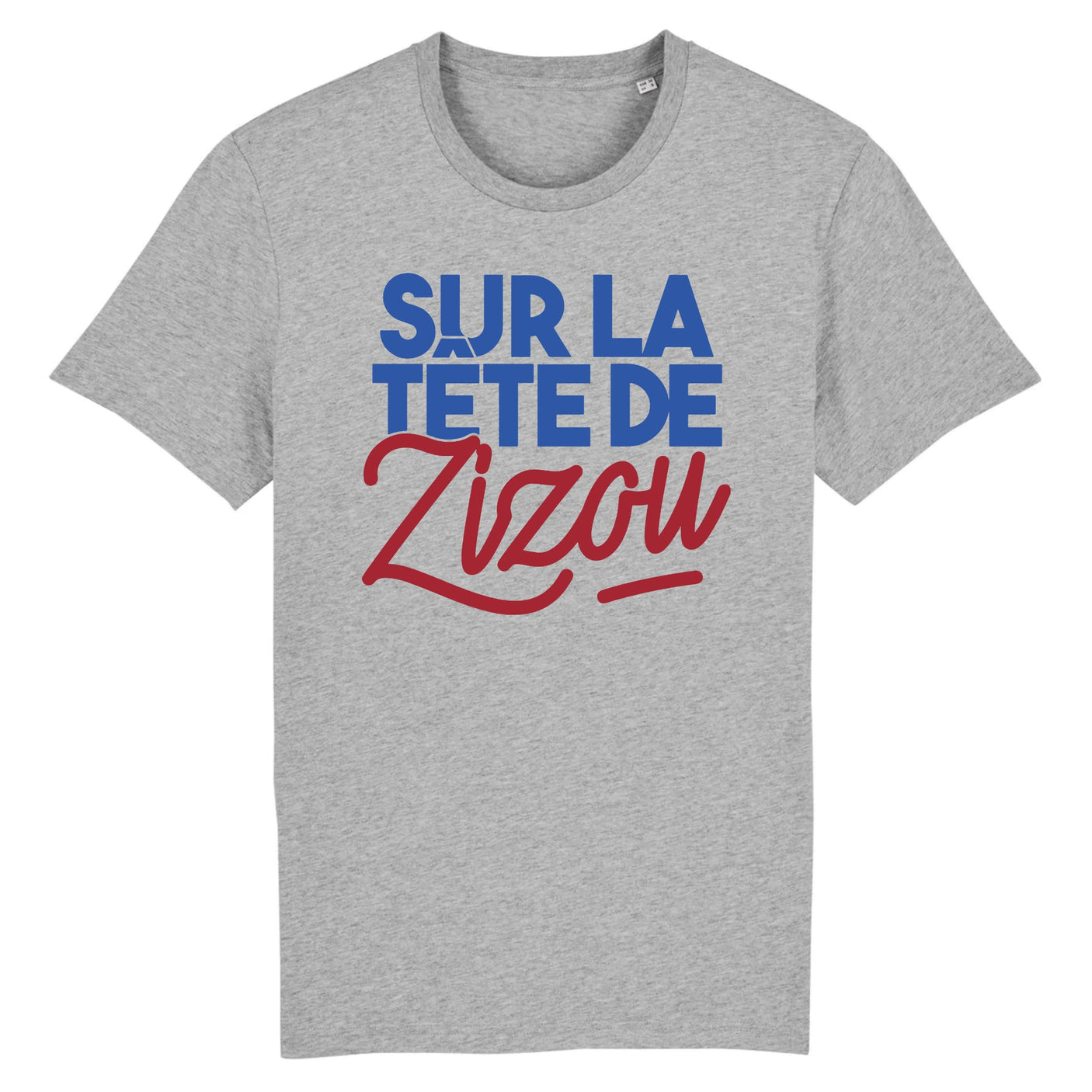 T-Shirt Homme Sur la tête de Zizou
