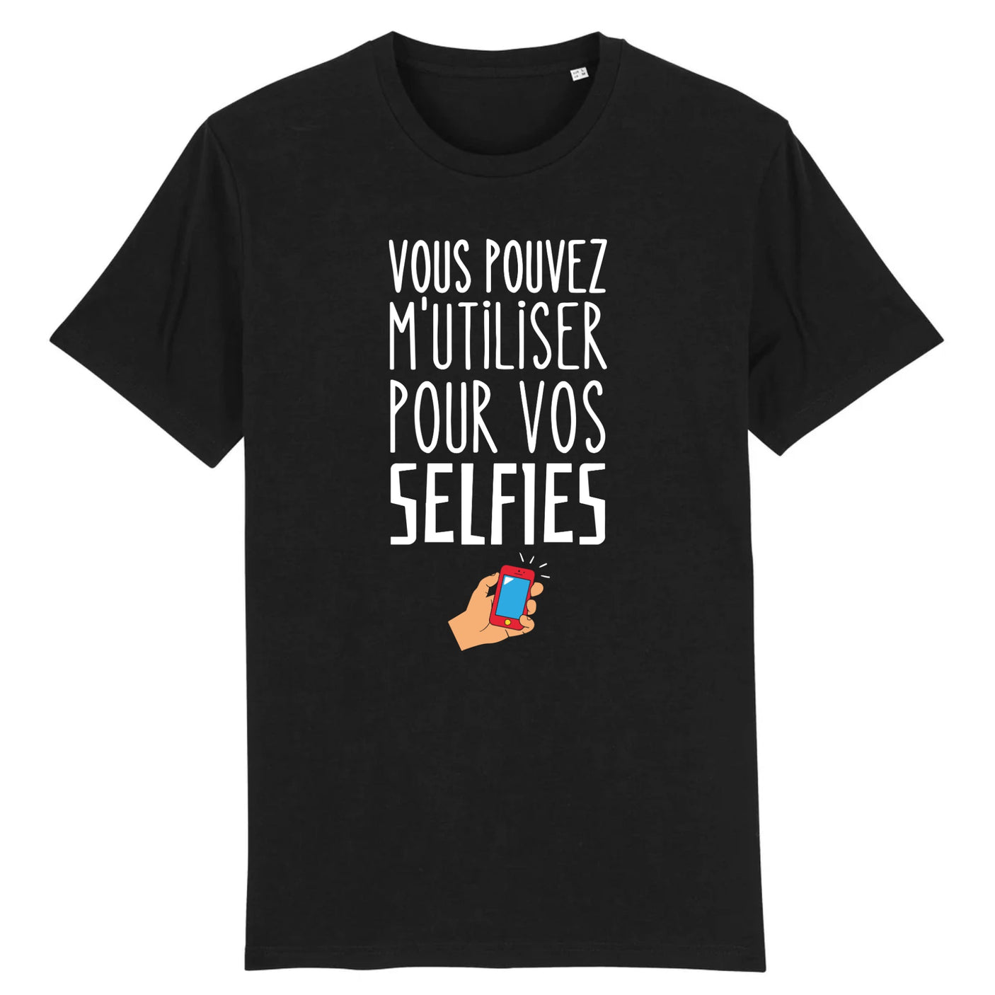 T-Shirt Homme Vous pouvez m'utiliser pour vos selfies