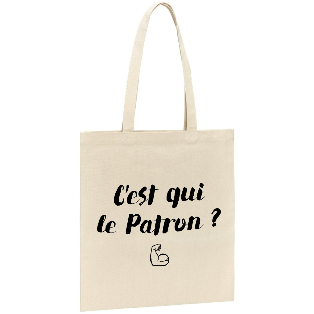 Tote bag C'est qui le patron