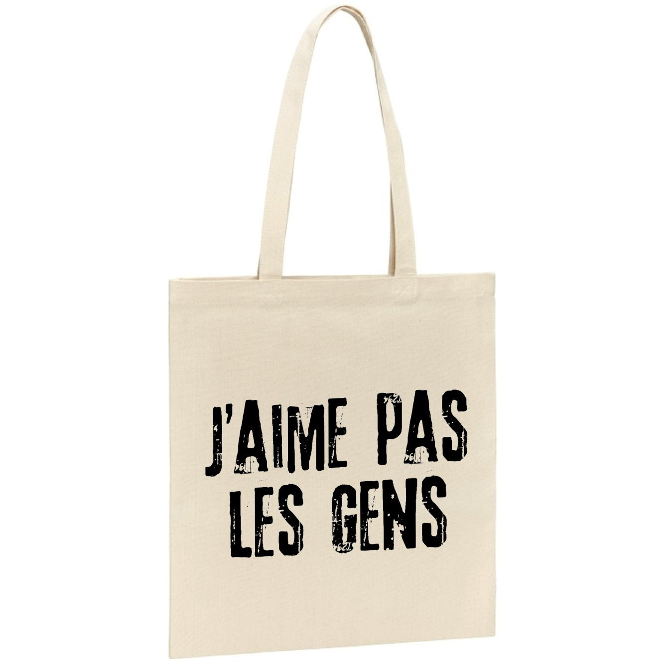 Tote bag J'aime pas les gens