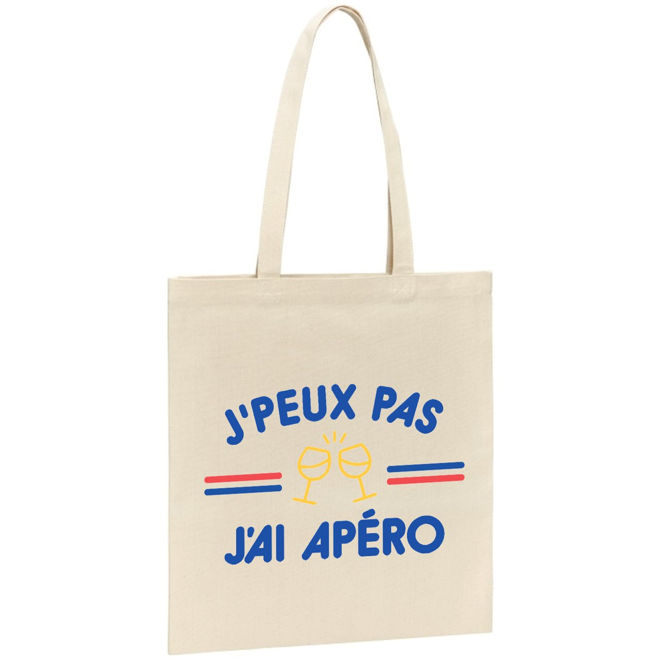Tote bag J'peux pas j'ai apéro