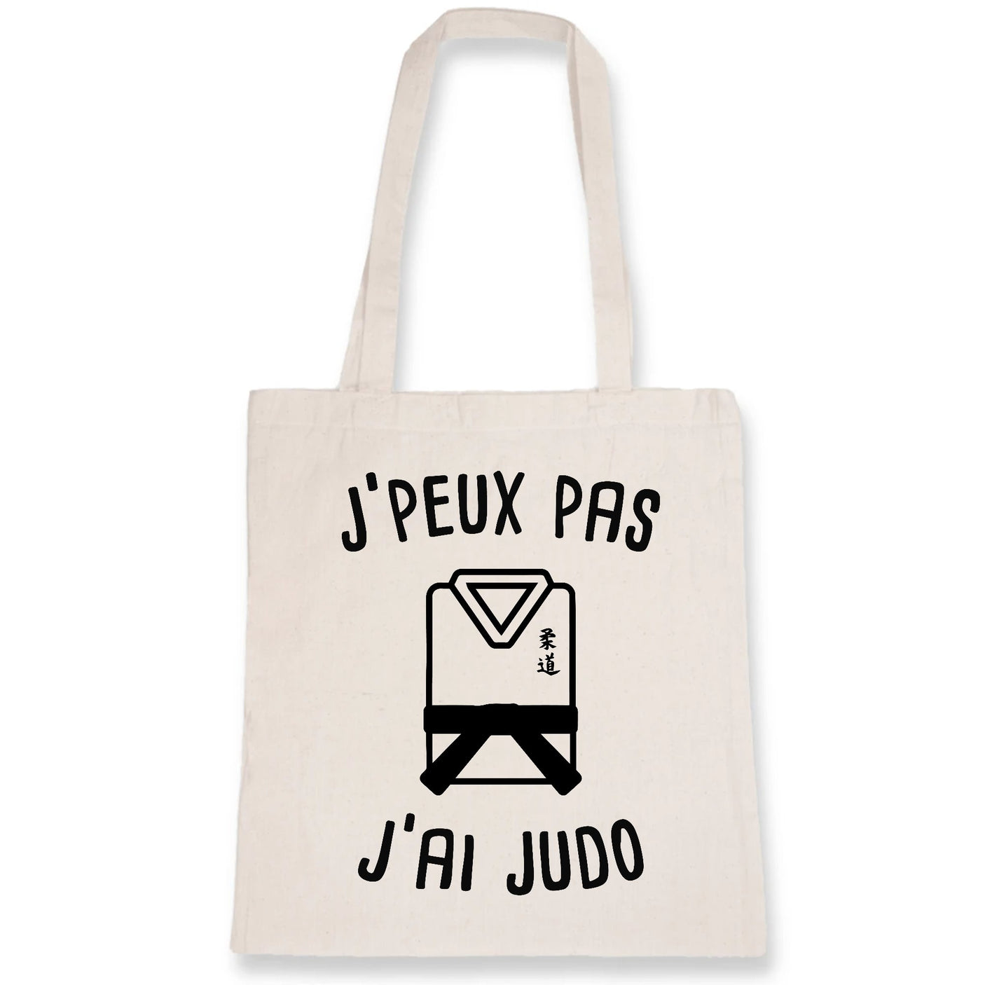 Tote bag J'peux pas j'ai judo