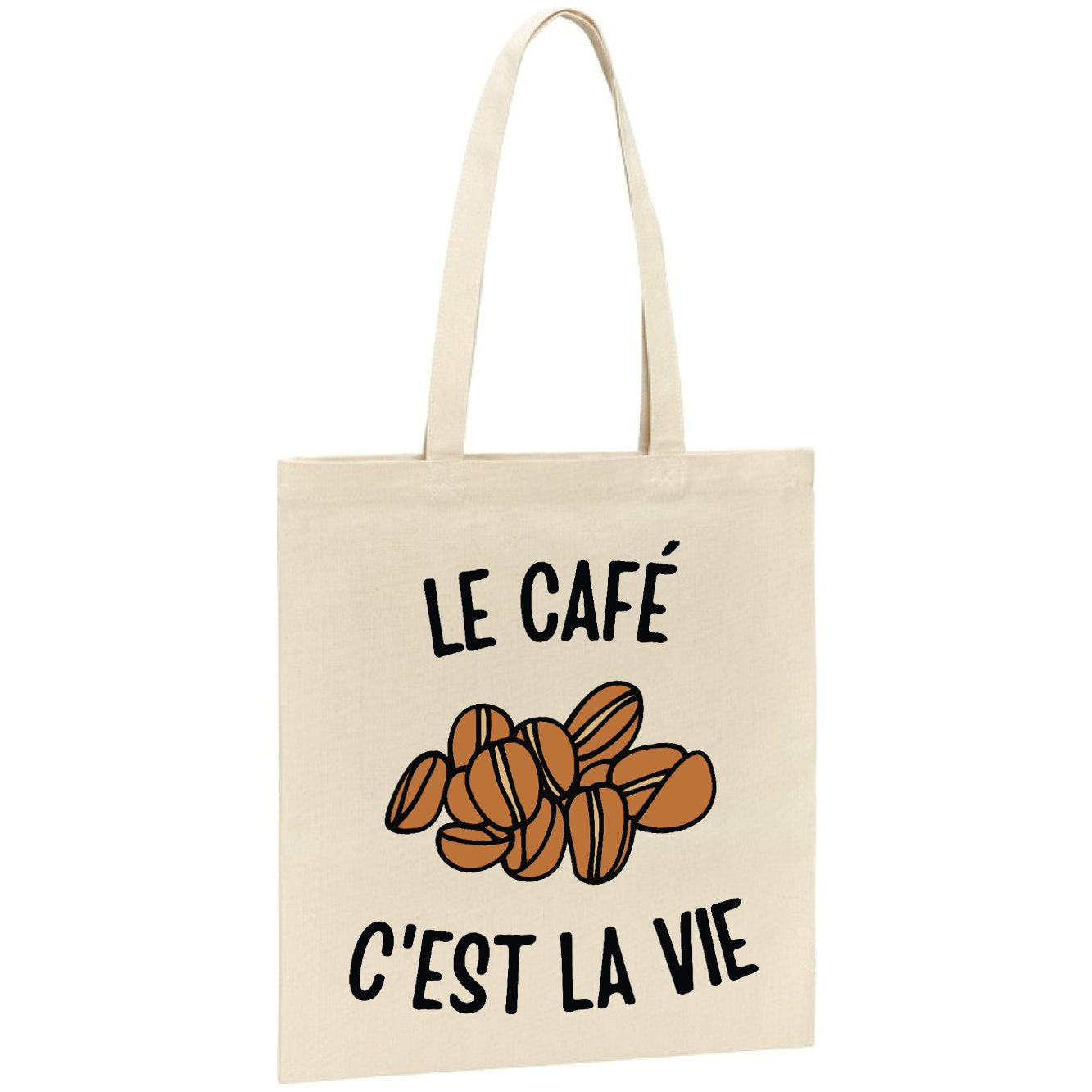 Tote bag Le café c'est la vie