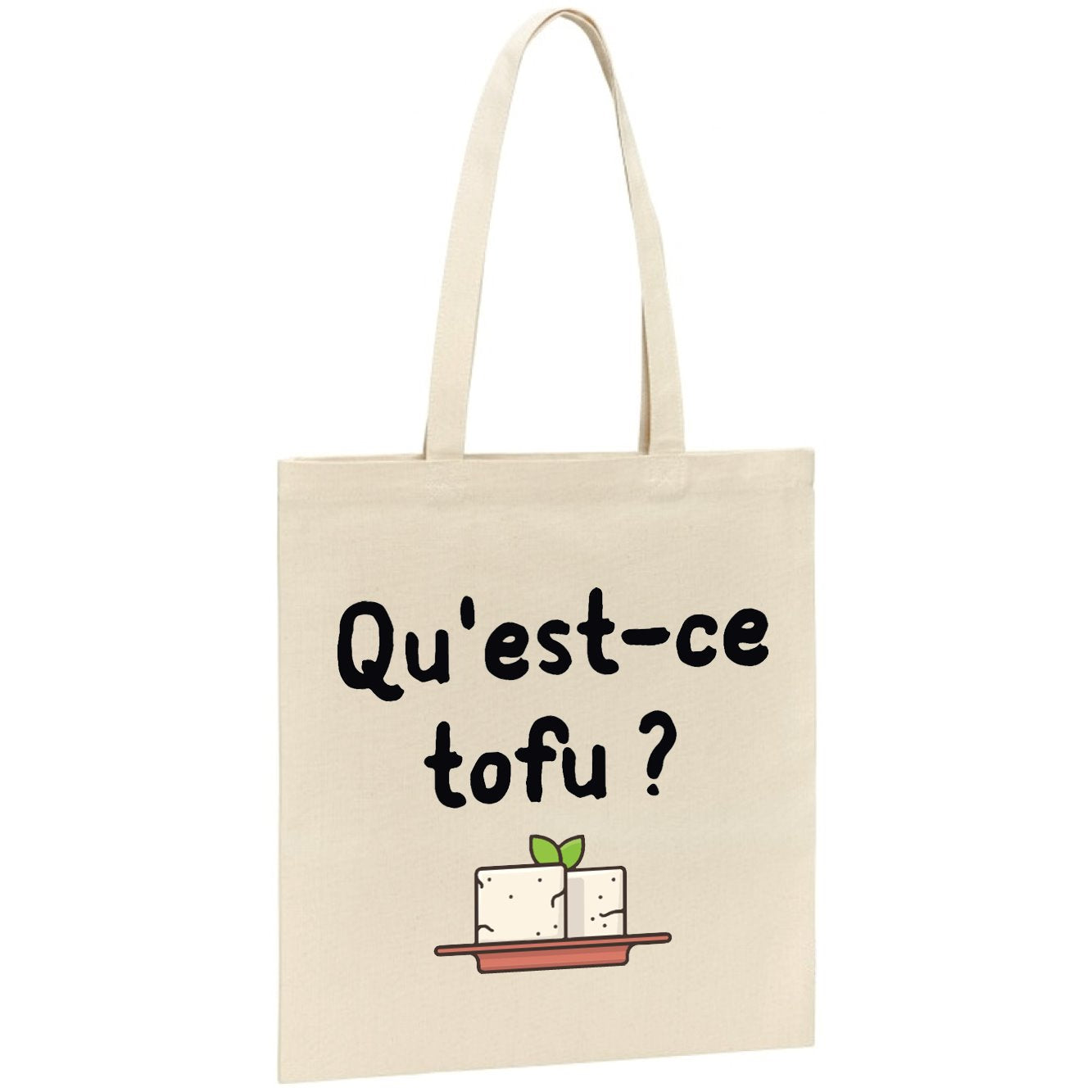 Tote bag Qu'est-ce tofu