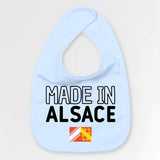 Bavoir Bébé Made in Alsace Bleu