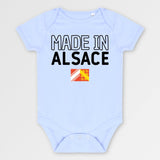 Body Bébé Made in Alsace Bleu