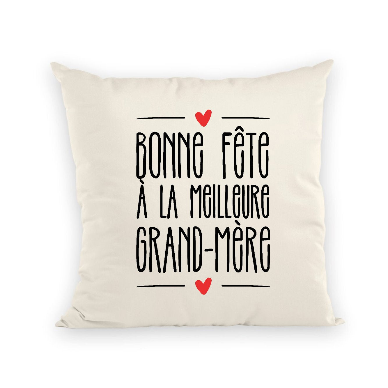 Coussin Bonne fête à la meilleure grand-mère 