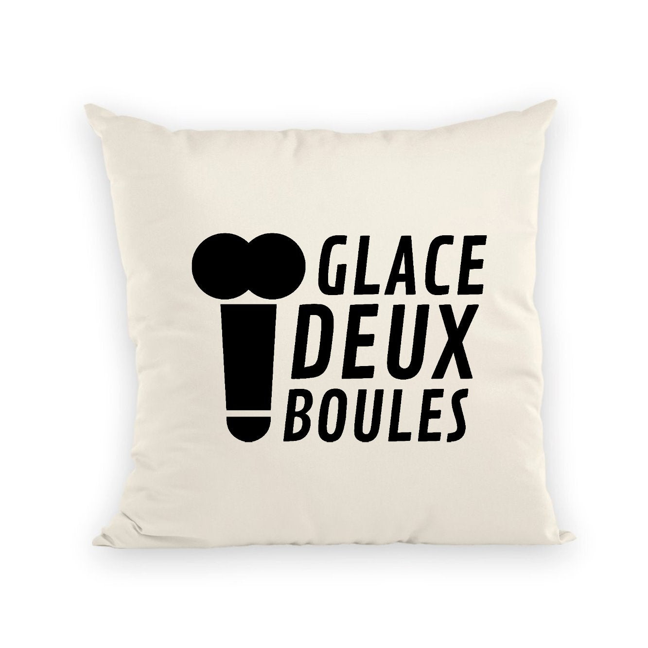 Coussin Glace deux boules 