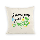 Coussin J'peux pas j'ai mojito 