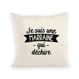 Coussin Marraine qui déchire 