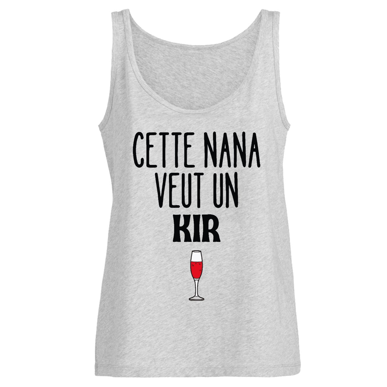 Débardeur Femme Cette nana veut un kir 