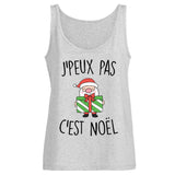 Débardeur Femme J'peux pas c'est Noël 