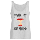 Débardeur Femme J'peux pas j'ai régime 