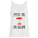 Débardeur Femme J'peux pas j'ai régime 