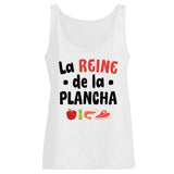 Débardeur Femme La reine de la plancha 