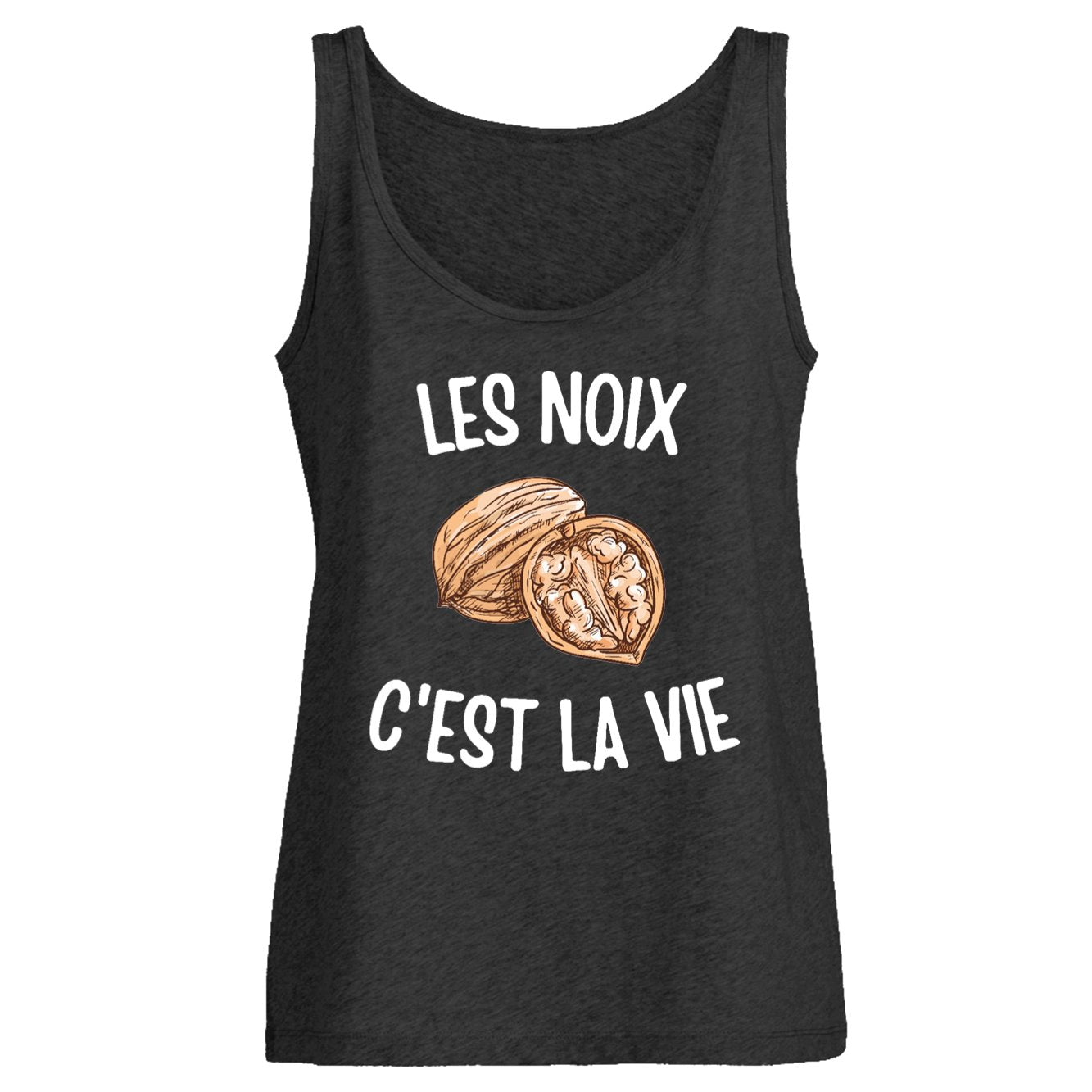 Débardeur Femme Les noix c'est la vie 