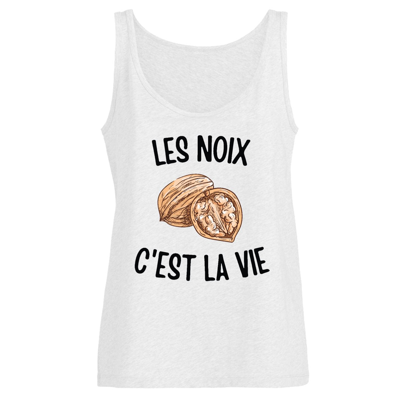 Débardeur Femme Les noix c'est la vie 