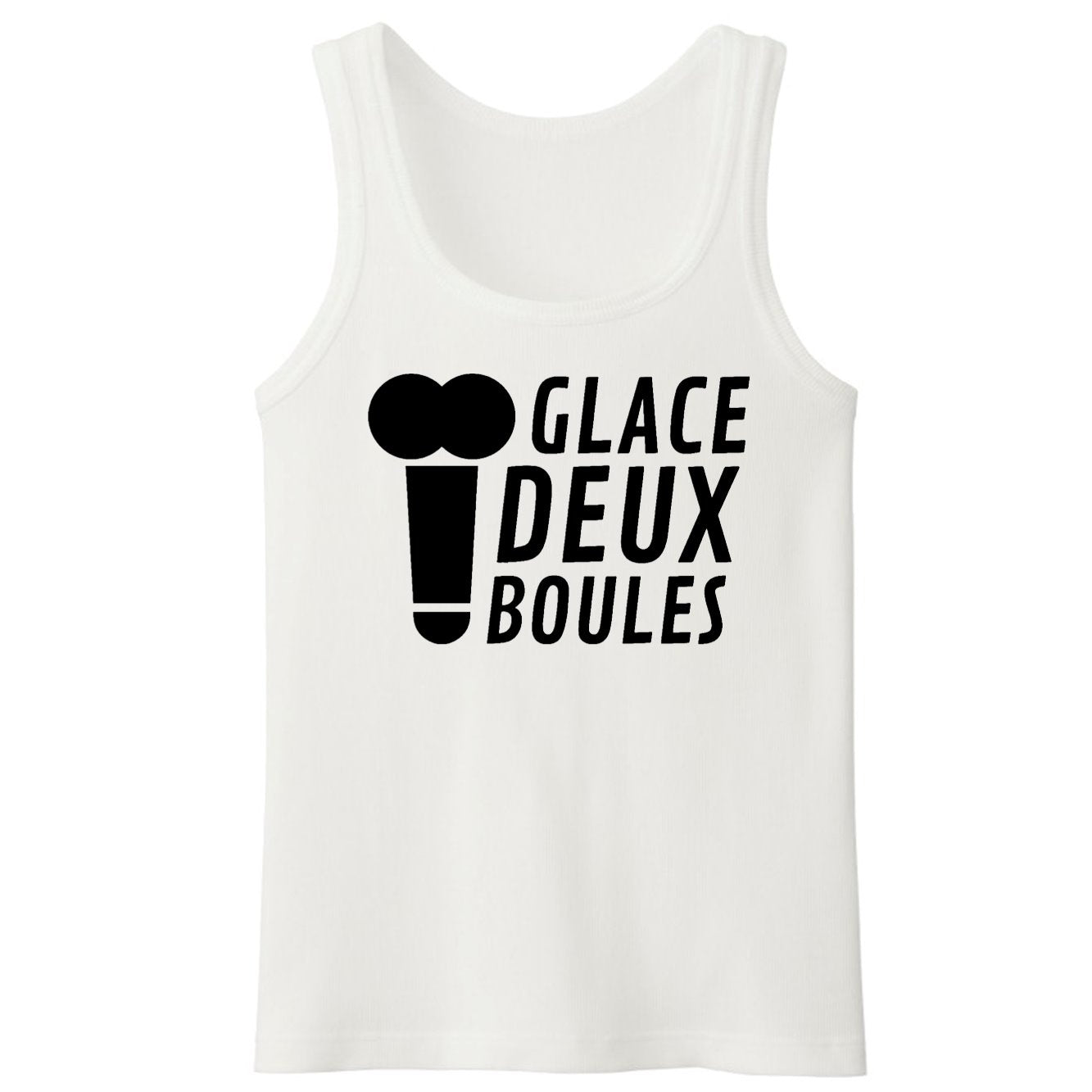 Débardeur Homme Glace deux boules 