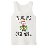 Débardeur Homme J'peux pas c'est Noël 