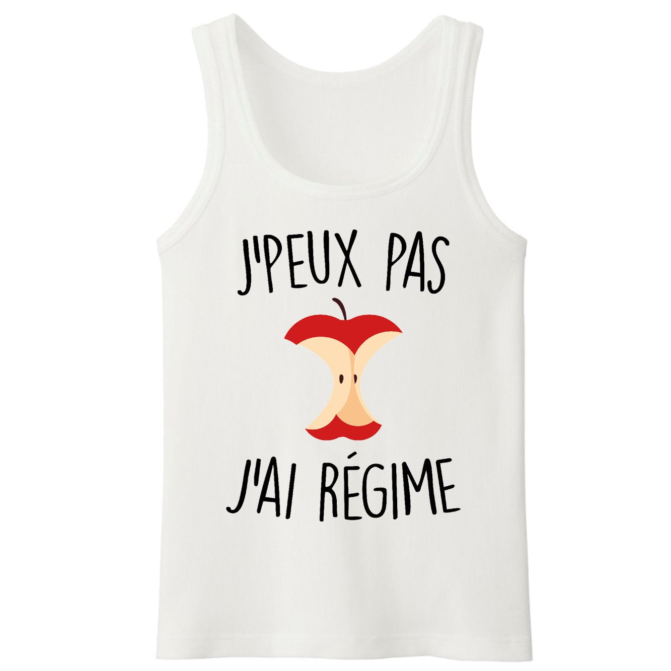 Débardeur Homme J'peux pas j'ai régime 