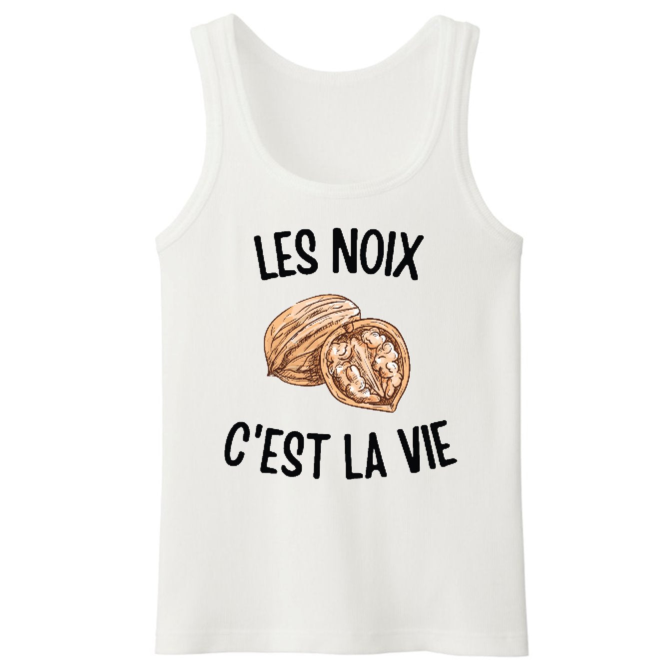 Débardeur Homme Les noix c'est la vie 