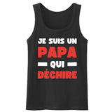 Débardeur Homme Papa qui déchire 