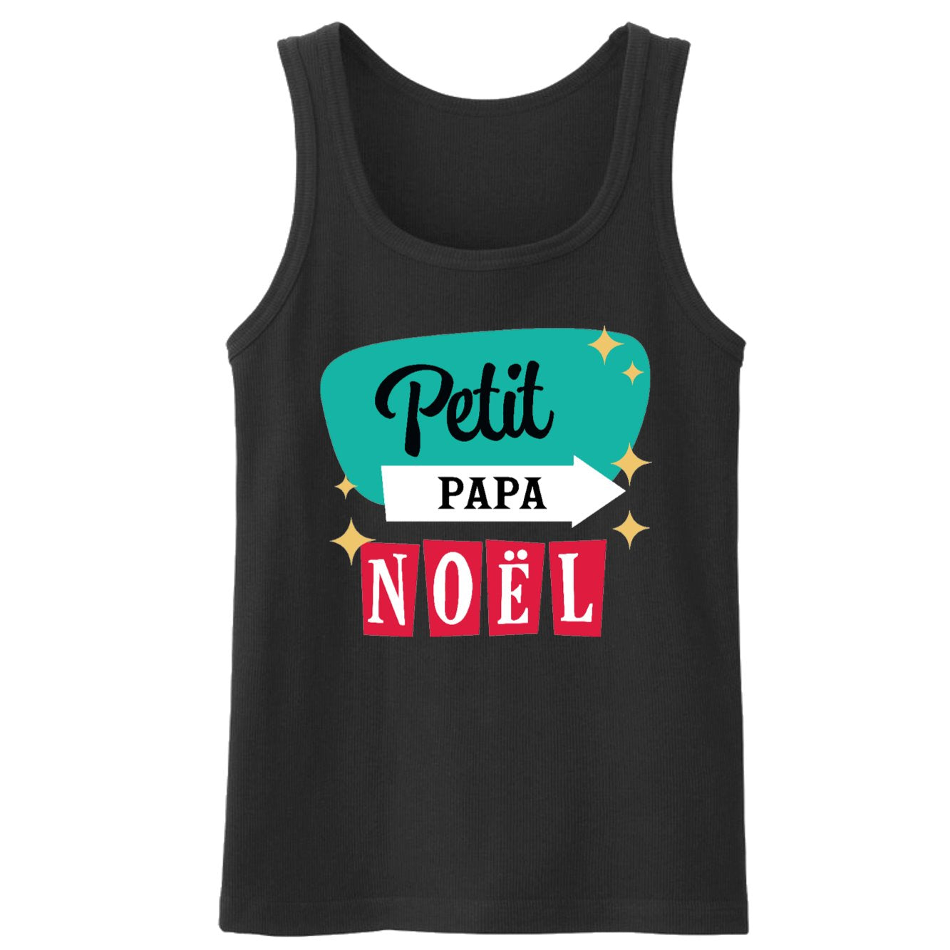 Débardeur Homme Petit Papa Noël 