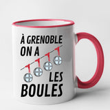 Mug À Grenoble on a les boules Rouge