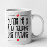 Mug Bonne fête à la meilleure des mamans Blanc