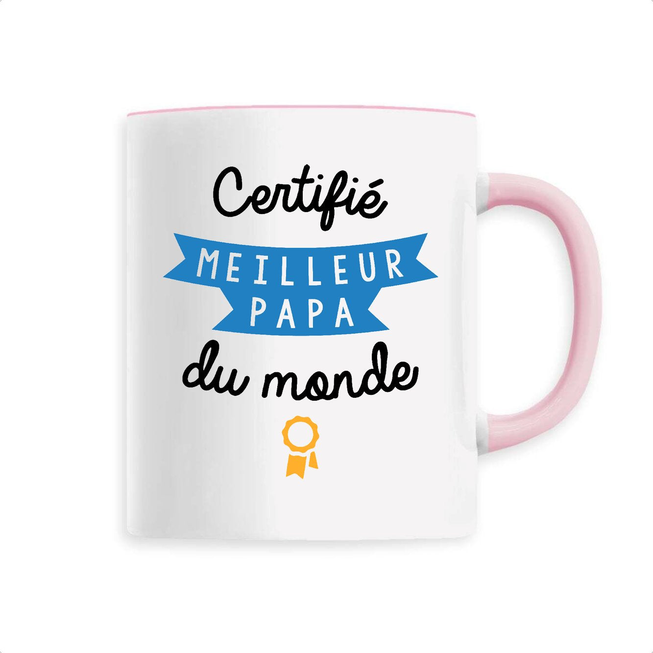 Mug Certifié meilleur papa du monde 