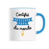 Mug Certifié meilleur papa du monde 