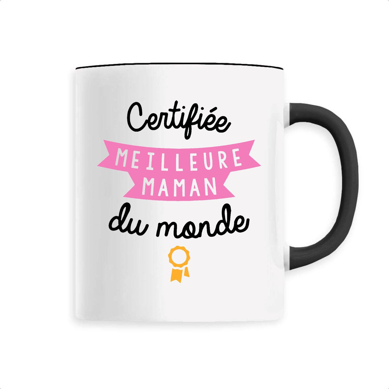 Mug Certifiée meilleure maman du monde 