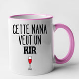 Mug Cette nana veut un kir Rose