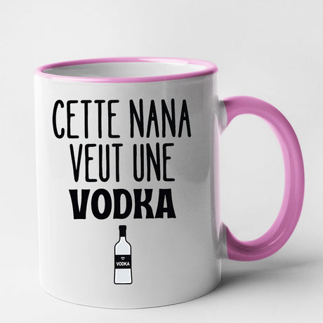 Mug Cette nana veut un vodka Rose