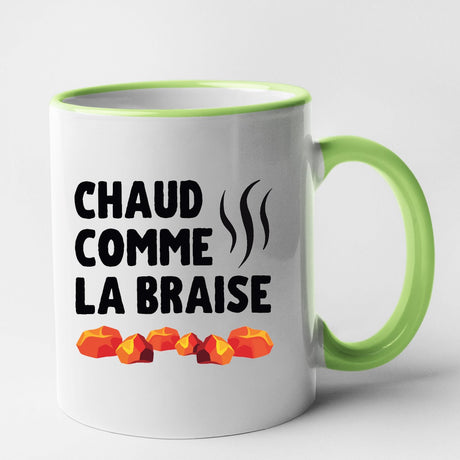 Mug Chaud comme la braise Vert