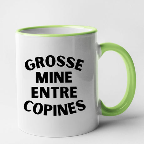 Mug Grosse mine entre copines Vert