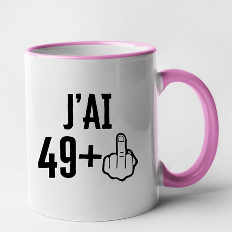 Mug J'ai 50 ans 49 + 1 Rose