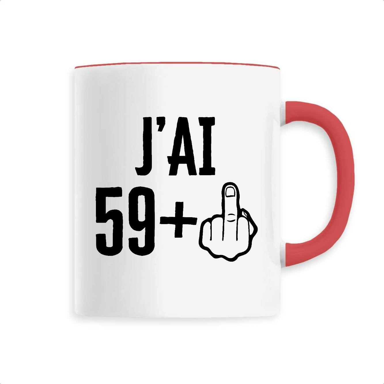 Mug J'ai 60 ans 59 + 1 