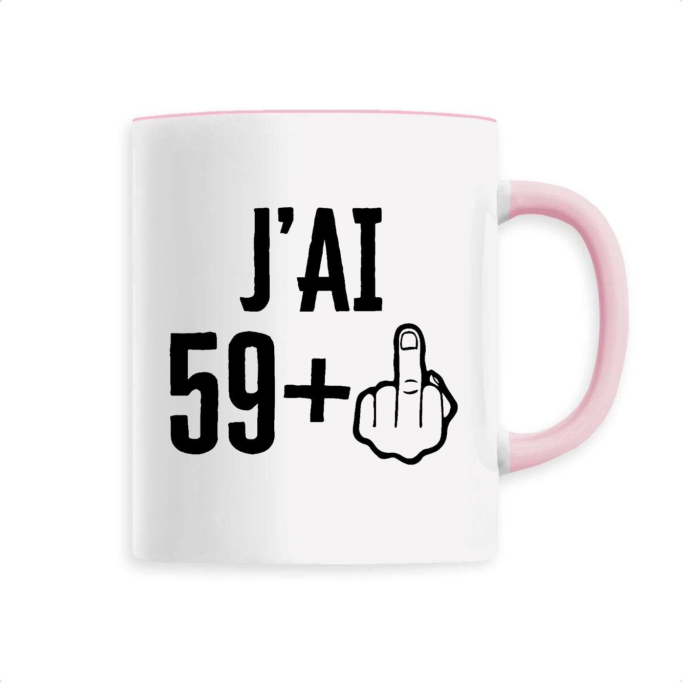 Mug J'ai 60 ans 59 + 1 