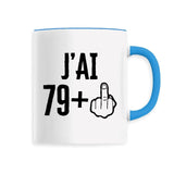 Mug J'ai 80 ans 79 + 1 